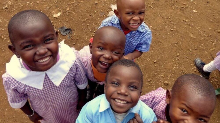 Providing education opportunities in Kibera slum